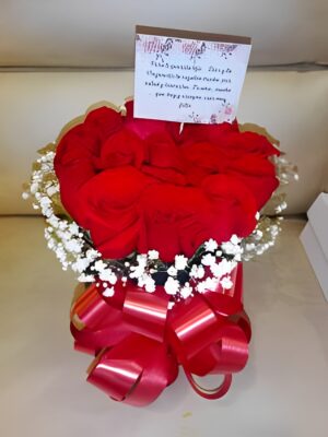 Cilindro  por 18 rosas R155